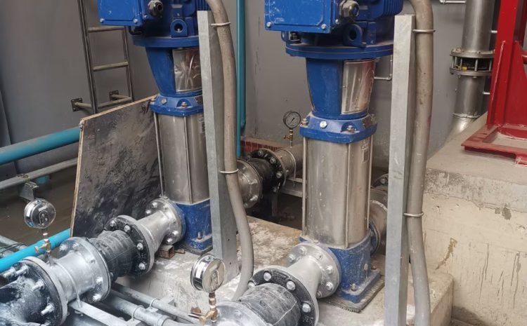  ติดตั้ง​ booster​pump, transfer​pump, firepump