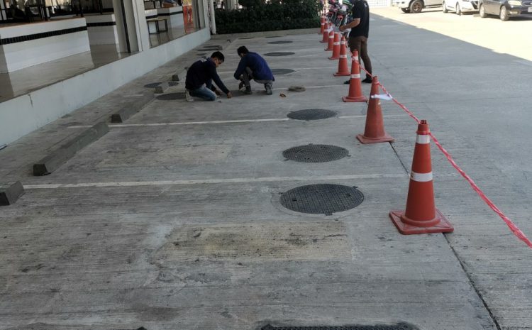  งานตรวจเช็คและแก้ไขระบบบำบัดน้ำเสีย​ตลาดนครปฐม​