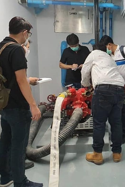 งานติดตั้ง Mobile Fire Pump และ Transfer Pump